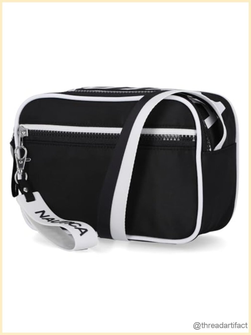 Nylon Camera Crossbody Bag Adjustable Strap